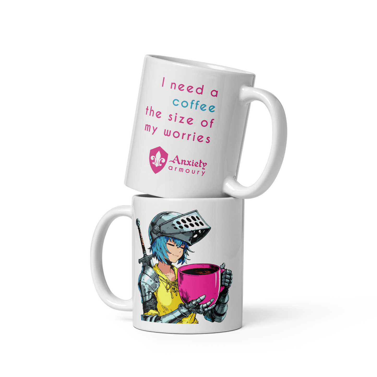 Worry-Sized Mug 11oz