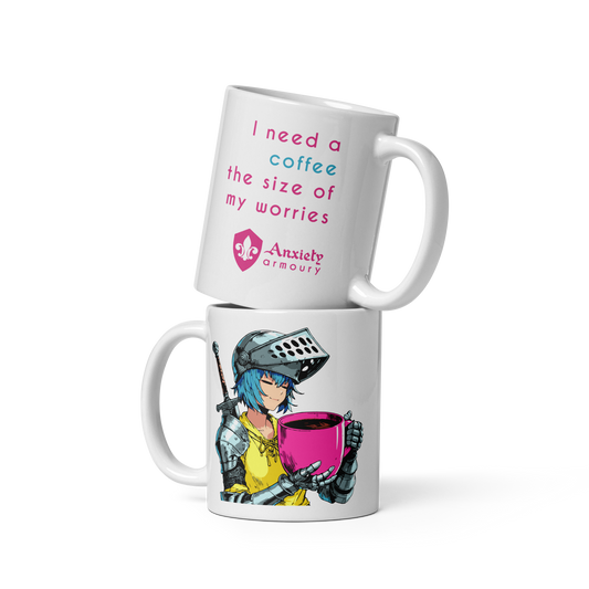 Worry-Sized Mug 11oz