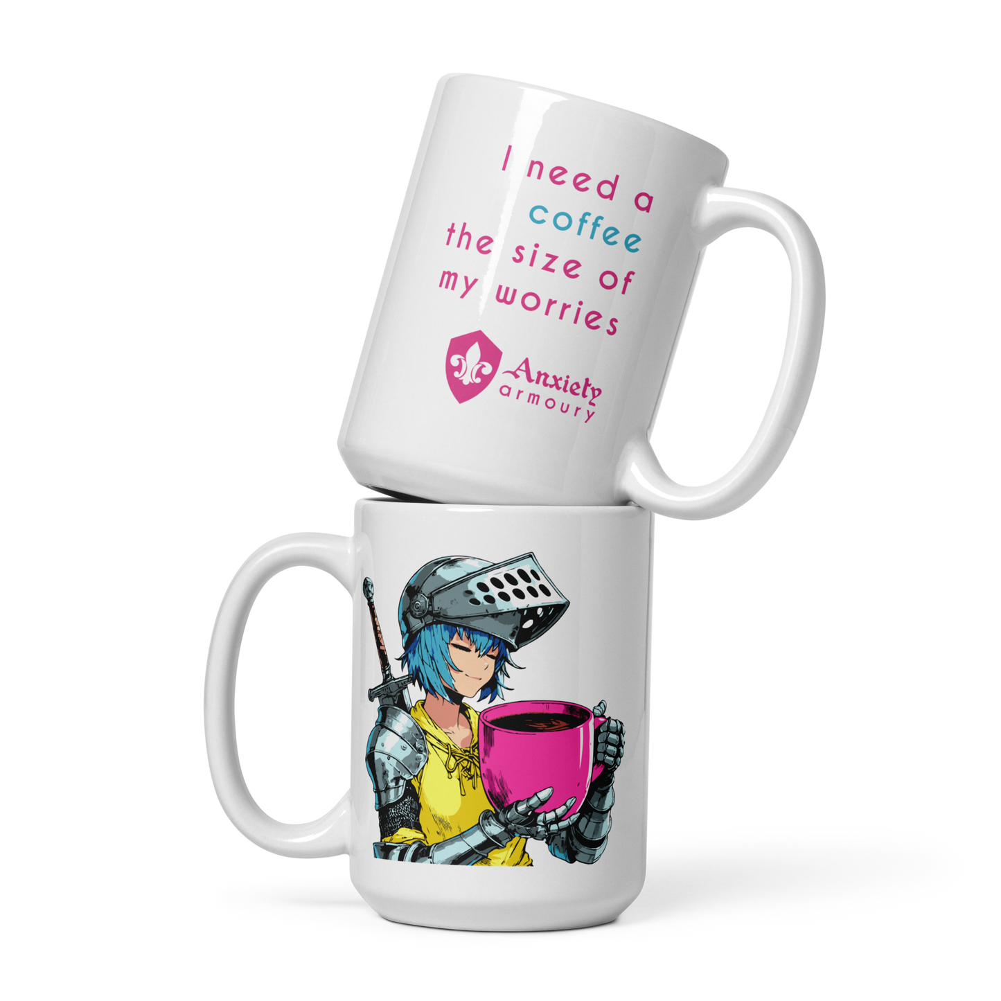 Worry-Sized Mug 11oz